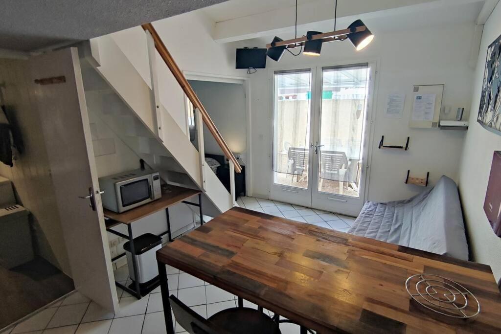 Joli T2 Avec Clim, 4/6 Personnes,500M De La Plage. Сен-Сиприен Экстерьер фото